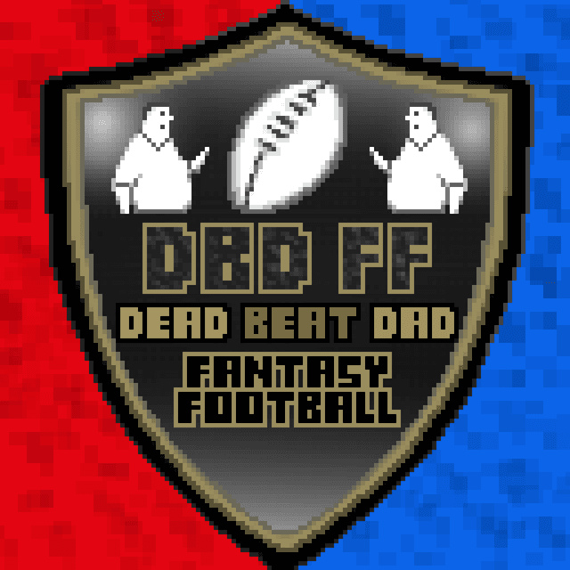 Deadbeat Dads Fantasy Football League Logo