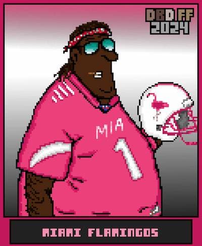 Miami Flamingos player NFT